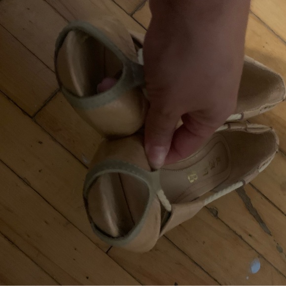 Lamb pink and grey pumps coquette Mob wife maximalist - Picture 2 of 6